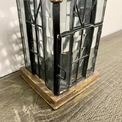 LOT 44 B: Glass Lined Metal Architectural Lantern Collection