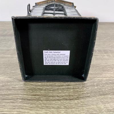 LOT 44 B: Glass Lined Metal Architectural Lantern Collection