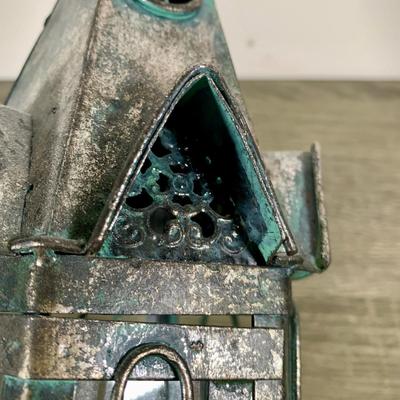 LOT 44 B: Glass Lined Metal Architectural Lantern Collection