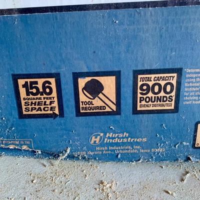 LOT 47 G: 2 NIP Space Solutions 500 Series 5 Tier Shelving Units