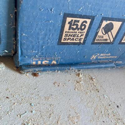 LOT 47 G: 2 NIP Space Solutions 500 Series 5 Tier Shelving Units