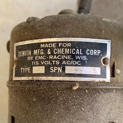 LOT 48 G: Vintage Zenith Champion Watch Cleaning Machine