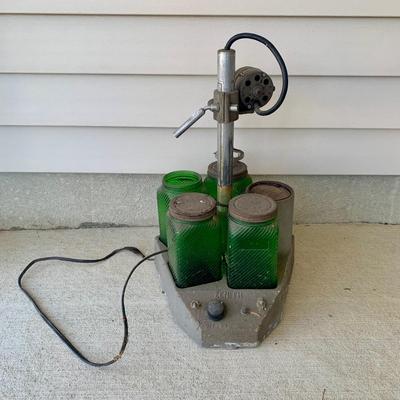 LOT 48 G: Vintage Zenith Champion Watch Cleaning Machine