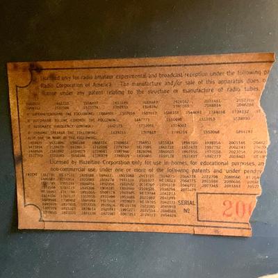 LOT 49 G: Vintage Echophone Commercial Model #EC-2