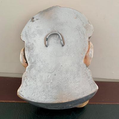 LOT 53 L: Bossons Legend Products Sherlock Holmes & Signed Groucho Marx Chalkware Heads