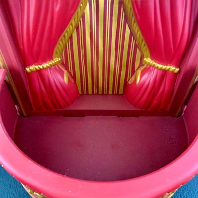 LOT 55 L: The Muppets Collection: 2017 Christmas Carol Ornaments, Statler & Waldorf w/ Balcony Figures, & Lego Figures