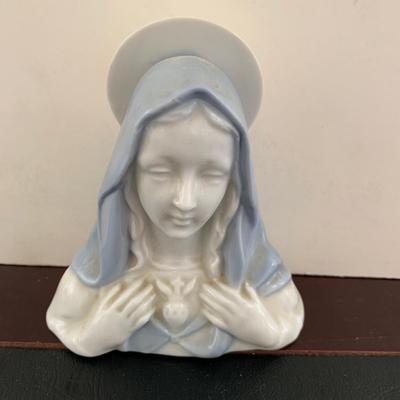 LOT 56 L: Religious Collection: 1987 Edward J. Reese Candle Holder & More