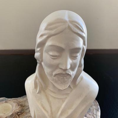 LOT 56 L: Religious Collection: 1987 Edward J. Reese Candle Holder & More