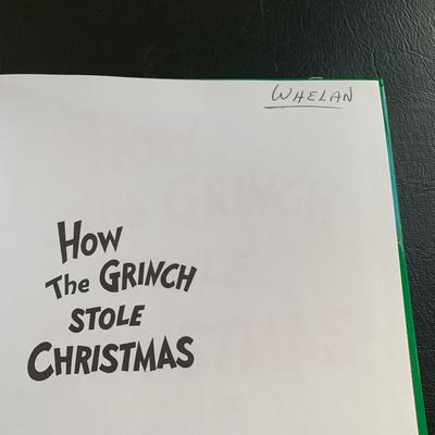 LOT 57 L: How The Grinch Stole Christmas Collection: Book & Stuffed Animals