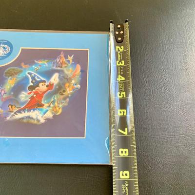 LOT 58 L: Disney's Fantasia Collection: 2016 & 2020 Ornaments, Showcase Collection Sorcerer Mickey And Brooms Snowglobe, &...