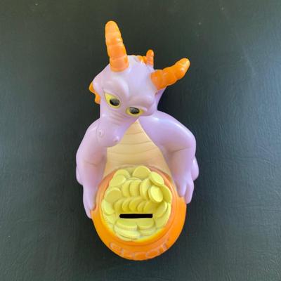 LOT 59 L: Disney Collection: 2015 Haunted Mansion "Vacation Memories" Signed Print by Larry Dotson, 1982 Figment Epcot Center...