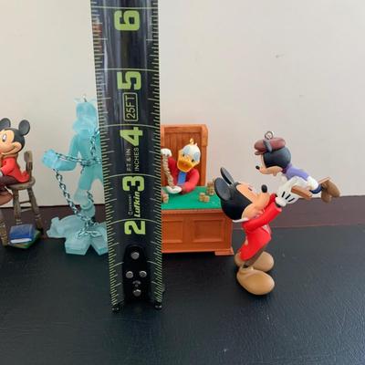 LOT 60 L: Disney Ornament Collection: 2011 Goofy / Jacob Marley, 2013 Micky's Christmas Carol, 2010 Scrooge McDuck, & More