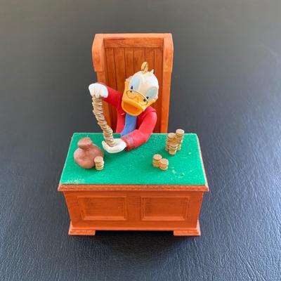 LOT 60 L: Disney Ornament Collection: 2011 Goofy / Jacob Marley, 2013 Micky's Christmas Carol, 2010 Scrooge McDuck, & More