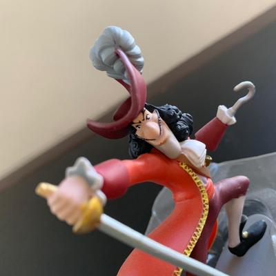 LOT 61 L: Disney Collection: Peter Pan Figurine Set, 2018 Peter Pan Ornament, & 2019 Light Up Jiminy Cricket Ornament