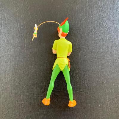 LOT 61 L: Disney Collection: Peter Pan Figurine Set, 2018 Peter Pan Ornament, & 2019 Light Up Jiminy Cricket Ornament