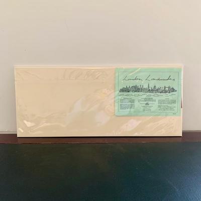 LOT 62 L: Signed Painting "London Landmarks" by Matthew Cook