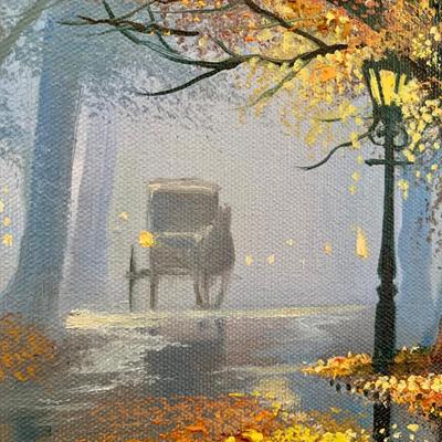 LOT 63 B: Framed & Signed LLoyd Garrison Oil Painting 2011