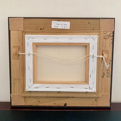 LOT 63 B: Framed & Signed LLoyd Garrison Oil Painting 2011