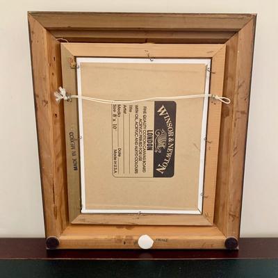 LOT 64 B: Framed & Signed LLoyd Garrison Oil Painting