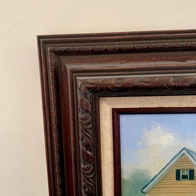 LOT 65 B: Framed & Signed Lloyd Garrison Oil Painting 2013