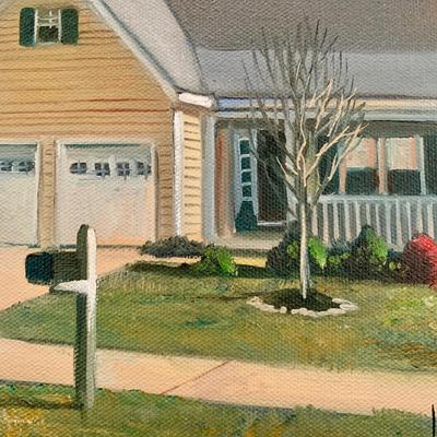 LOT 65 B: Framed & Signed Lloyd Garrison Oil Painting 2013