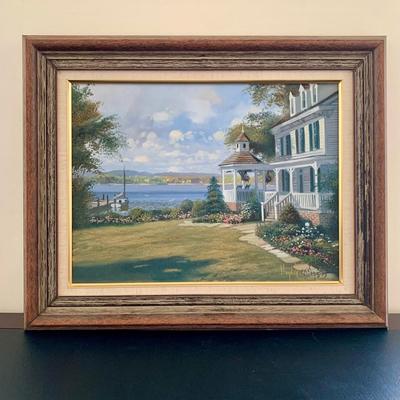 LOT 66 B: Framed & Signed Lloyd Garrison Oil Painting 2013