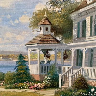 LOT 66 B: Framed & Signed Lloyd Garrison Oil Painting 2013