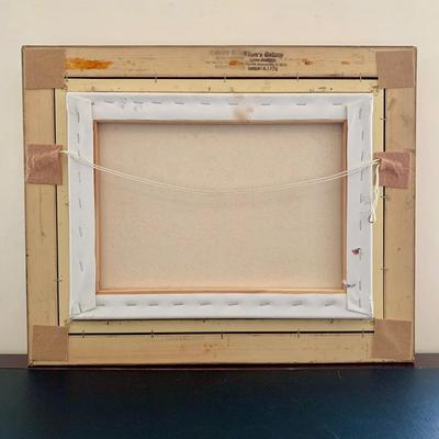 LOT 67 B: Framed & Signed Lloyd Garrison Oil Painting 2018