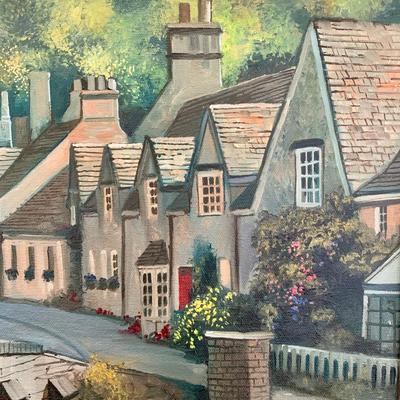 LOT 67 B: Framed & Signed Lloyd Garrison Oil Painting 2018