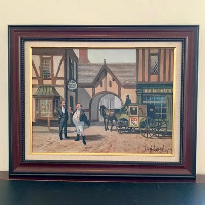 LOT 68 B: Framed & Signed Lloyd Garrison Oil Painting 2014