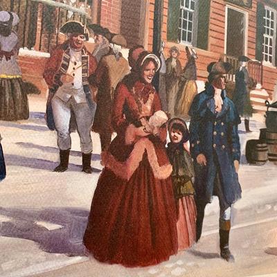 LOT 69 B: Numbered & Signed Lloyd Garrison Print 1985