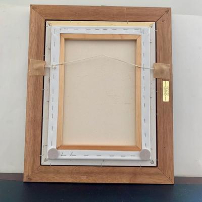 LOT 73 B: Framed & Signed Oil Painting by Lloyd Garrison 2014