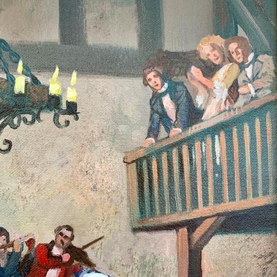 LOT 73 B: Framed & Signed Oil Painting by Lloyd Garrison 2014