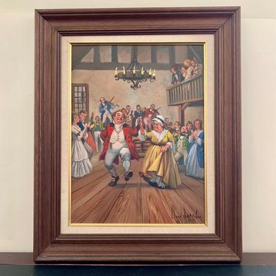 LOT 73 B: Framed & Signed Oil Painting by Lloyd Garrison 2014