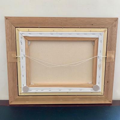 LOT 75 B: Framed & Signed Oil Painting by Lloyd Garrison 2013