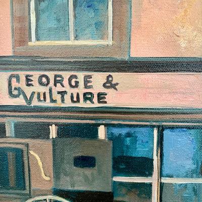 LOT 75 B: Framed & Signed Oil Painting by Lloyd Garrison 2013