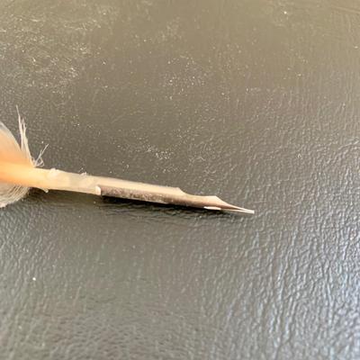 LOT 76 L: Antique French Art Nouveau Miniature Box & Rocking Ink Blotter, Jennings Brothers Ink Well, & More