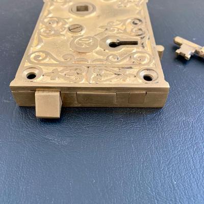 LOT 76 L: Antique French Art Nouveau Miniature Box & Rocking Ink Blotter, Jennings Brothers Ink Well, & More