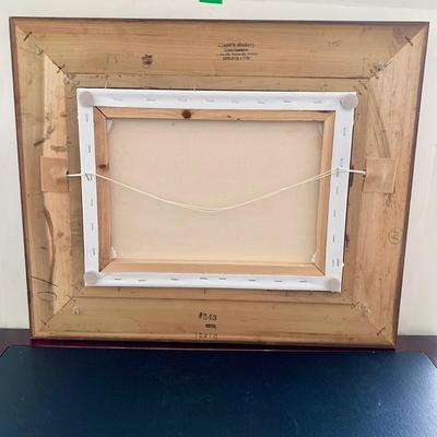 LOT 77 B: Framed & Signed Lloyd Garrison Oil Painting 2013