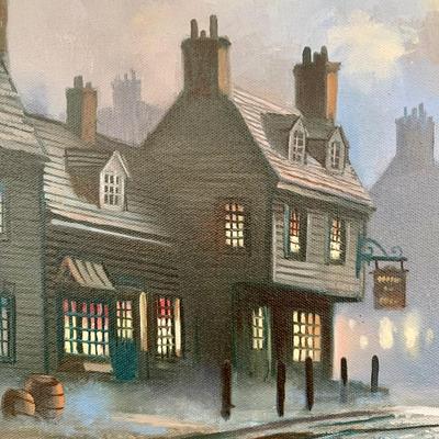 LOT 77 B: Framed & Signed Lloyd Garrison Oil Painting 2013