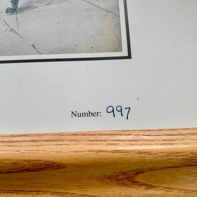 LOT 78 B: Framed & Numbered Limited Edition Print From The Dickens House Museum in London "Dickens' Dream" by R. W....