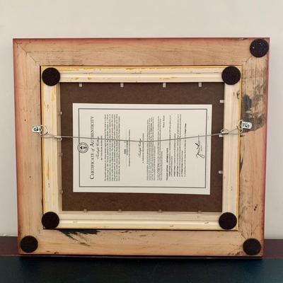 LOT 80 B: Thomas Kinkade Framed Limited Edition Prints w/ Certificated of Authenticity: "Twilight Cottage", "Moonlight...