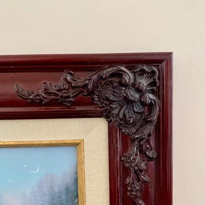 LOT 80 B: Thomas Kinkade Framed Limited Edition Prints w/ Certificated of Authenticity: "Twilight Cottage", "Moonlight...