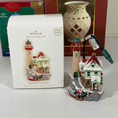 LOT 83B: Lenox, Enesco, Hallmark, Department 56 & More Ornaments