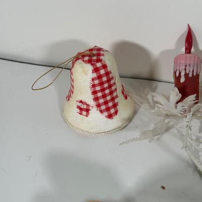 LOT 84B: Vintage Christmas Collection - 7” Ceramic Light Up Tree, Pyramid Ornaments & More!