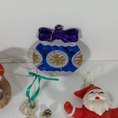 LOT 84B: Vintage Christmas Collection - 7” Ceramic Light Up Tree, Pyramid Ornaments & More!