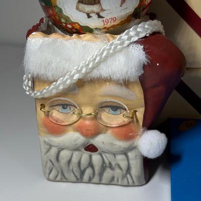 LOT 84B: Vintage Christmas Collection - 7” Ceramic Light Up Tree, Pyramid Ornaments & More!