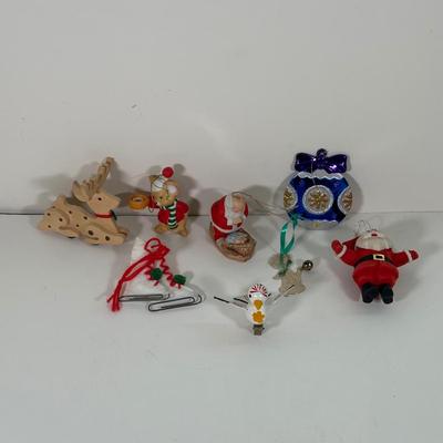LOT 84B: Vintage Christmas Collection - 7” Ceramic Light Up Tree, Pyramid Ornaments & More!