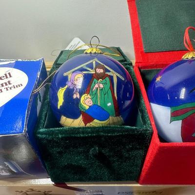 LOT 84B: Vintage Christmas Collection - 7” Ceramic Light Up Tree, Pyramid Ornaments & More!