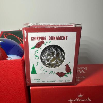 LOT 84B: Vintage Christmas Collection - 7” Ceramic Light Up Tree, Pyramid Ornaments & More!